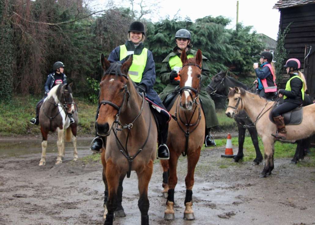 Ride For Ukraine - Horse Riders, Chess Valley