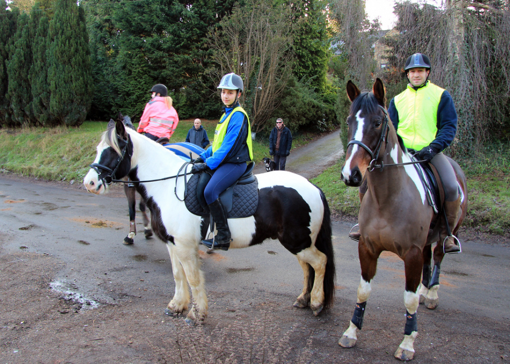 Christmas Horse Ride - Chess Valley, 2014